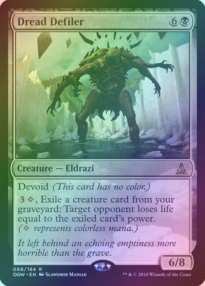 Dread Defiler (OGW) (68) / Foil