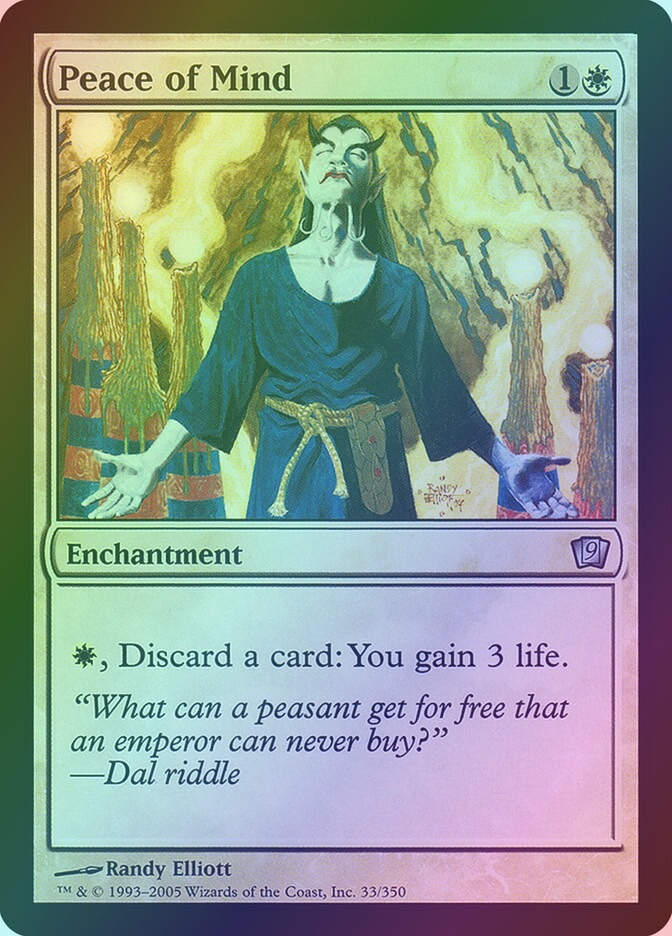 Peace of Mind (9ED) (33★) / Foil
