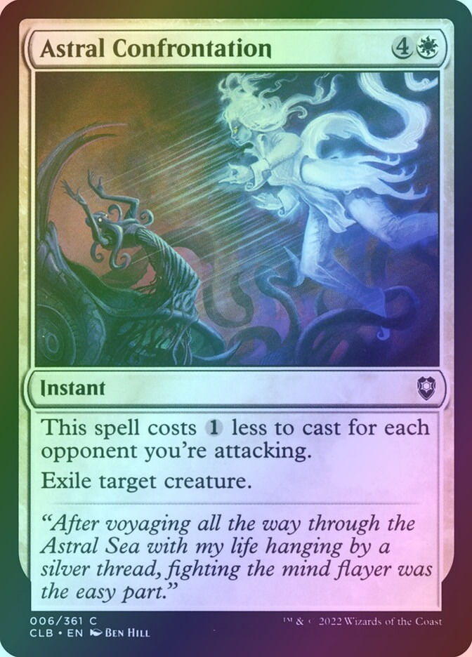 Astral Confrontation (CLB) (6) / Foil