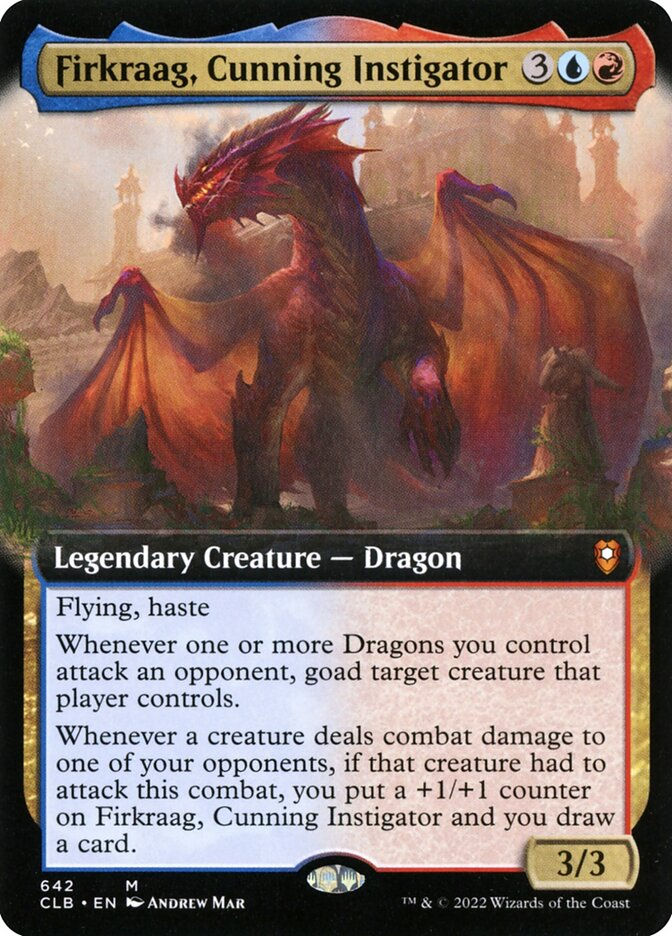 Firkraag, Cunning Instigator (CLB) (642) / Extended Art