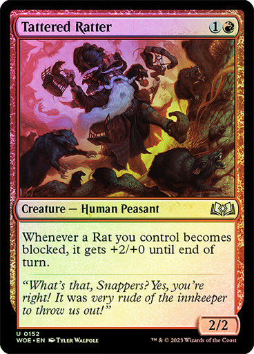 Tattered Ratter (woe) / Foil