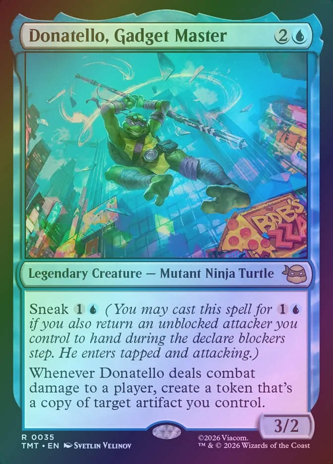 Donatello, Gadget Master (TMT) (35) / Foil