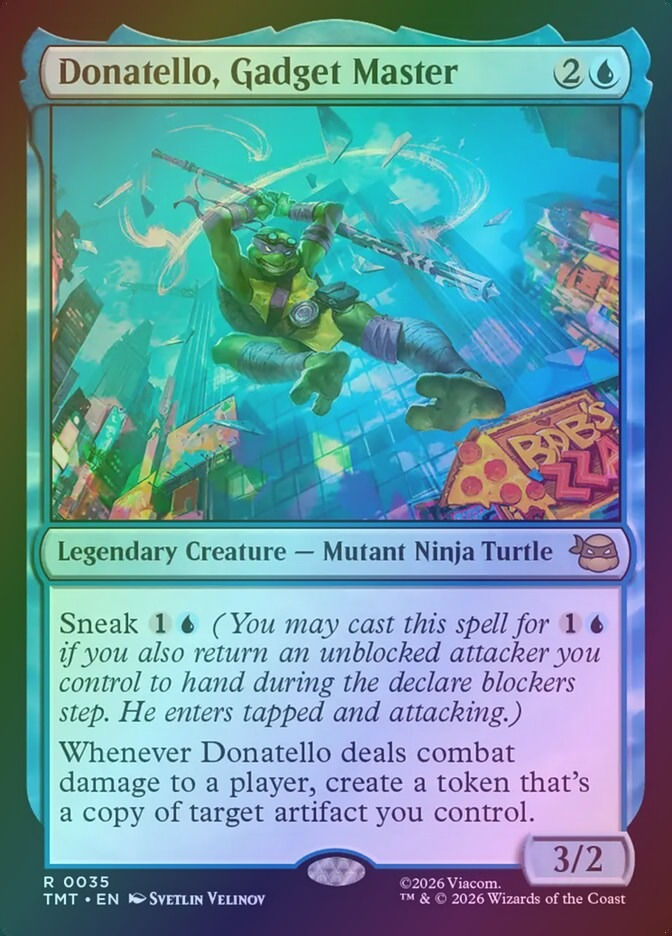 Donatello, Gadget Master (TMT) (35) / Foil