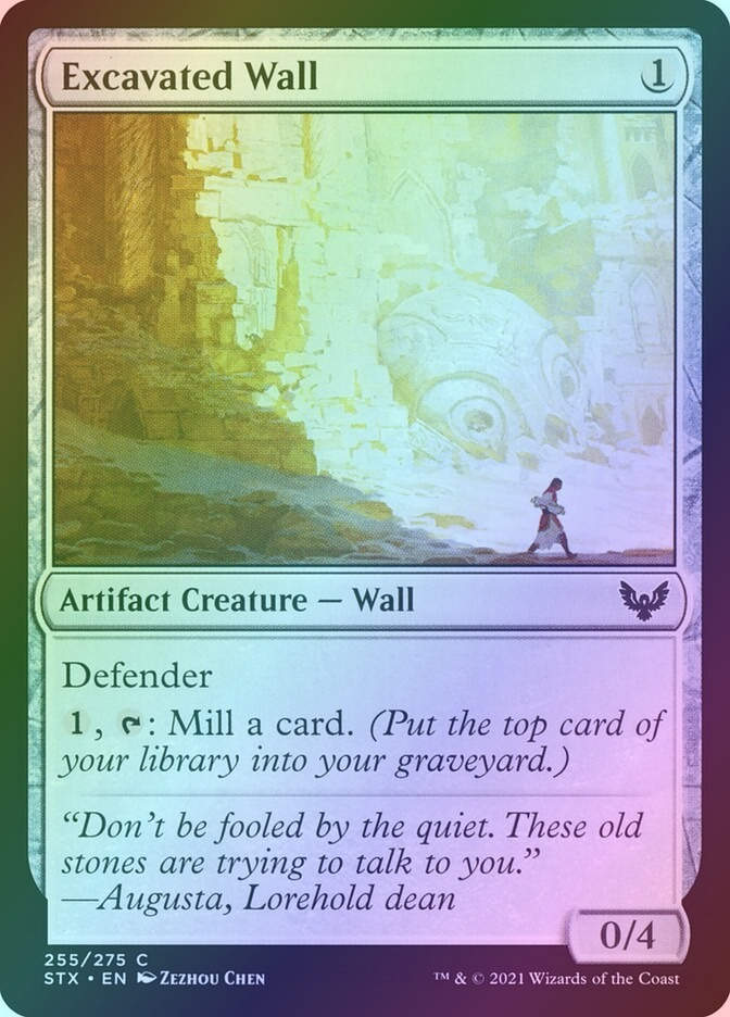 Excavated Wall (STX) (255) / Foil