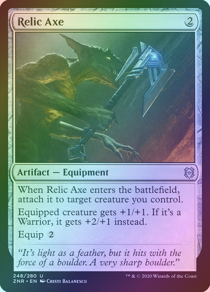 Relic Axe (ZNR) (248) / Foil