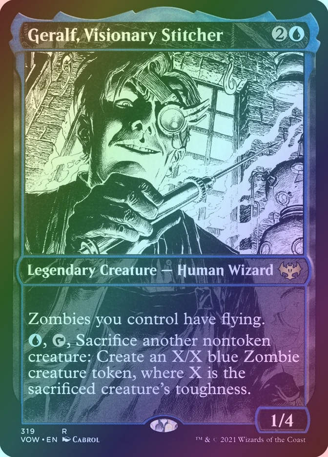Geralf, Visionary Stitcher (VOW) (319) / Showcase / Foil