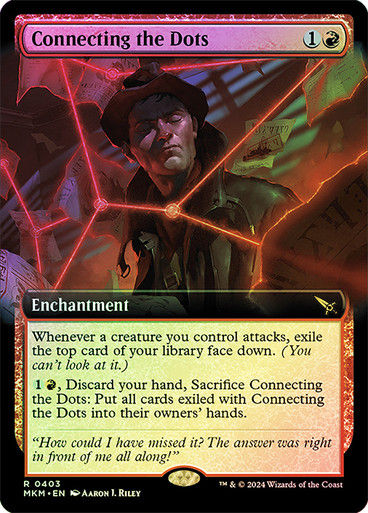 Connecting the Dots (mkm) (403) / Extended Art Foil