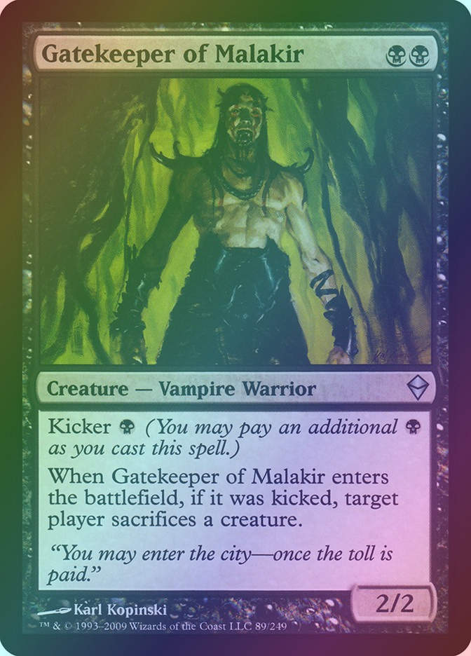 Gatekeeper of Malakir (ZEN) (89) / Foil