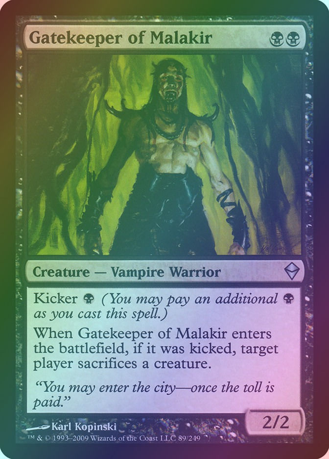 Gatekeeper of Malakir (ZEN) (89) / Foil