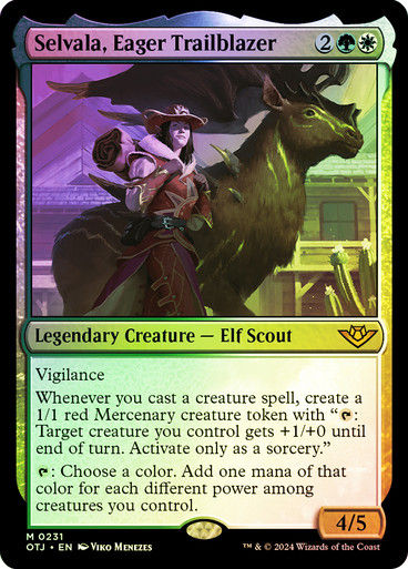 Selvala, Eager Trailblazer (otj) (231) / Foil