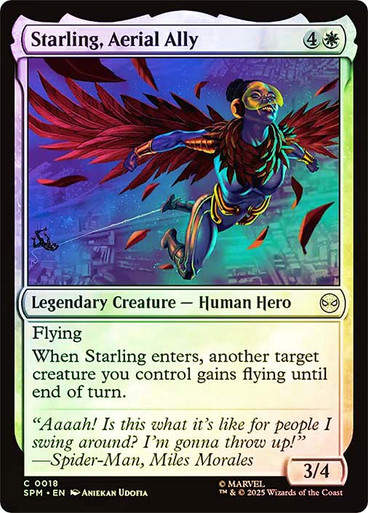 Starling, Aerial Ally (SPM) (18) / Foil