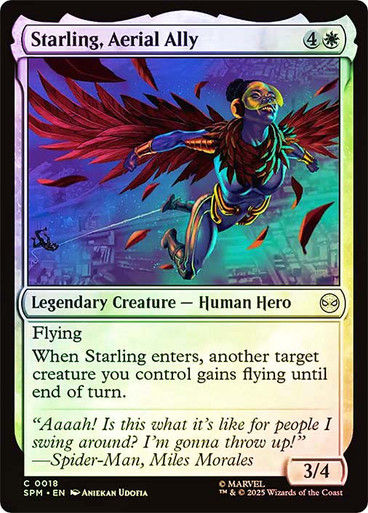 Starling, Aerial Ally (SPM) (18) / Foil