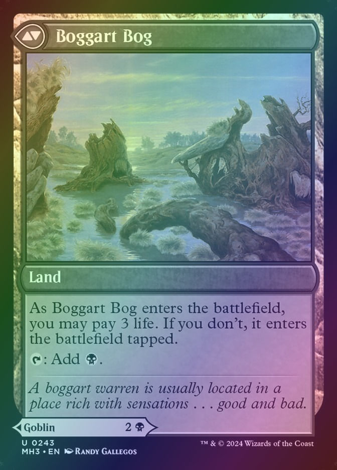 Boggart Trawler // Boggart Bog (MH3) (243) / Foil — cara 2 de 2
