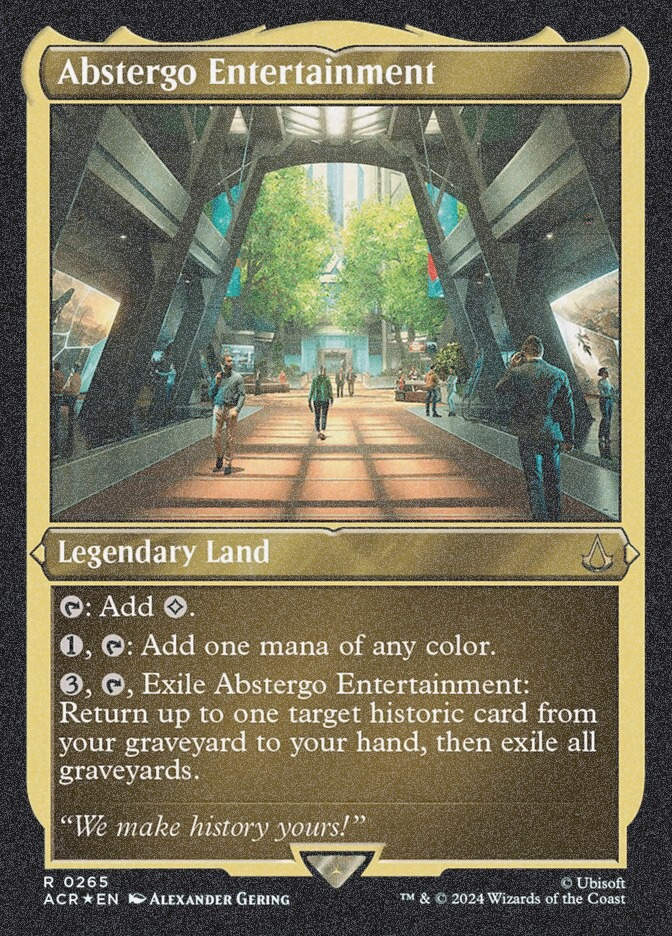 Abstergo Entertainment (ACR) (265) / Foil Etched