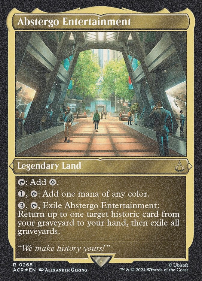 Abstergo Entertainment (ACR) (265) / Foil Etched