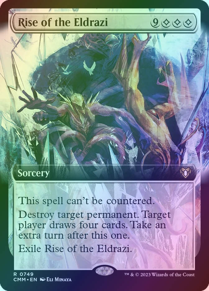 Rise of the Eldrazi (CMM) (749) / Extended Art / Foil