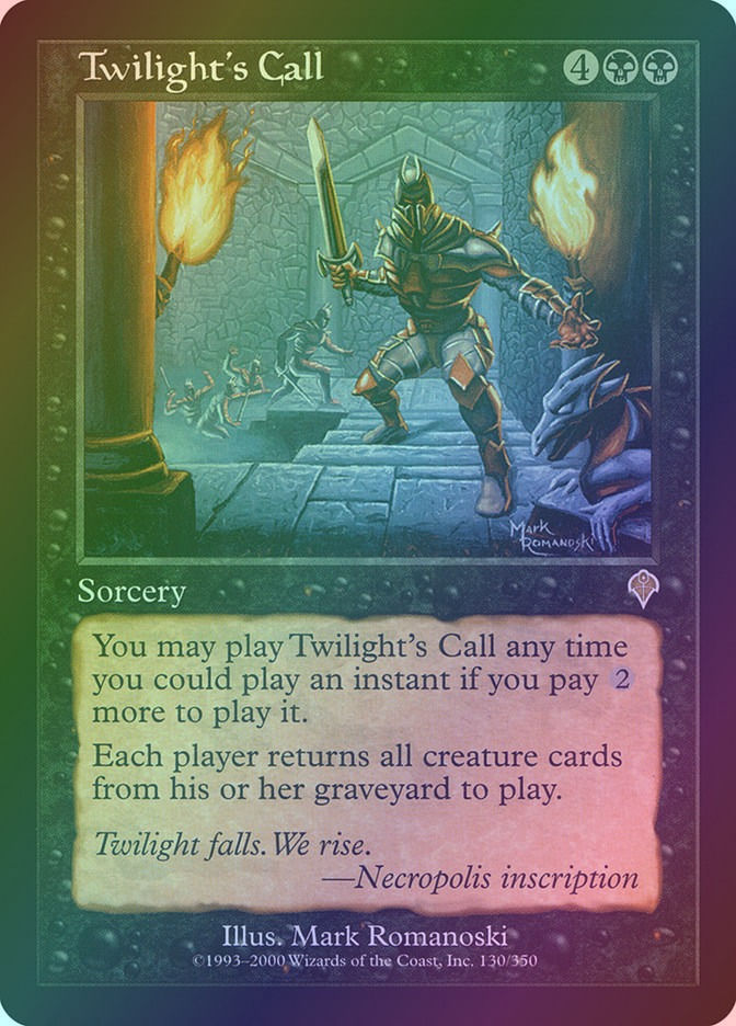 Twilight's Call (INV) (130) / Foil