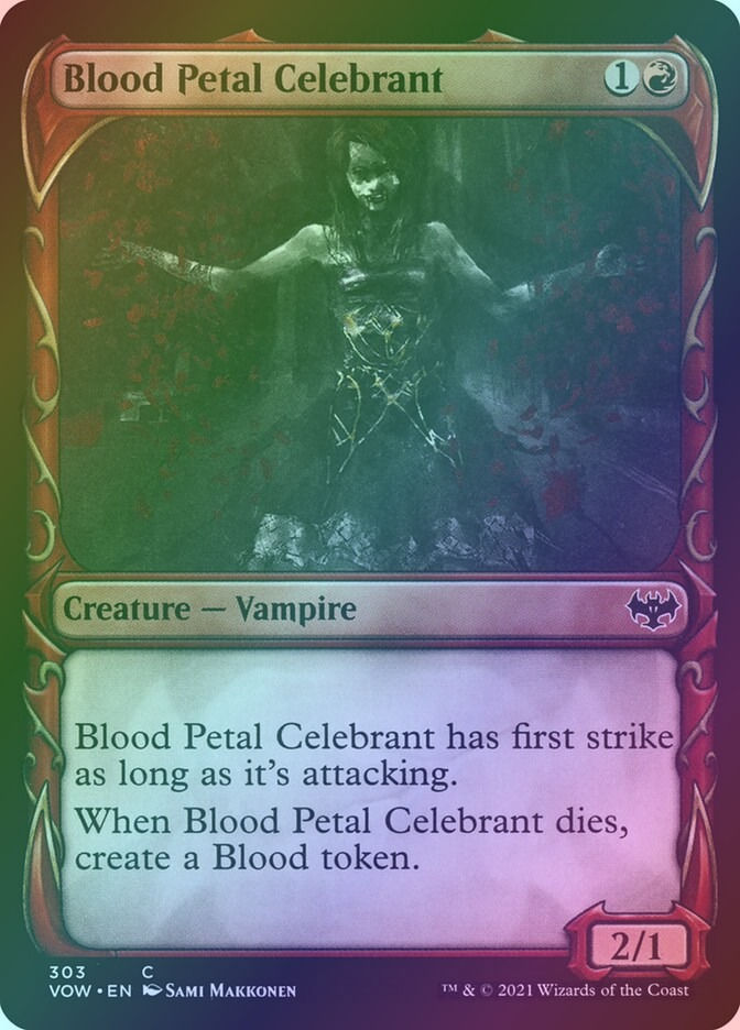 Blood Petal Celebrant (VOW) (303) / Showcase / Foil