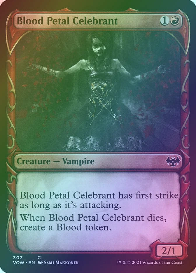 Blood Petal Celebrant (VOW) (303) / Showcase / Foil