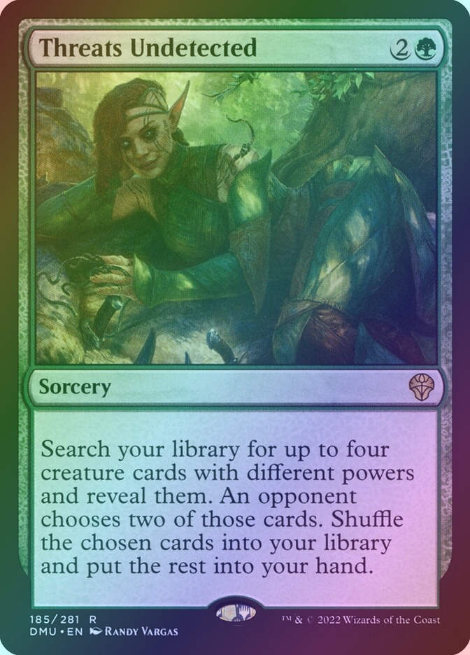 Threats Undetected (DMU) (185) / Foil