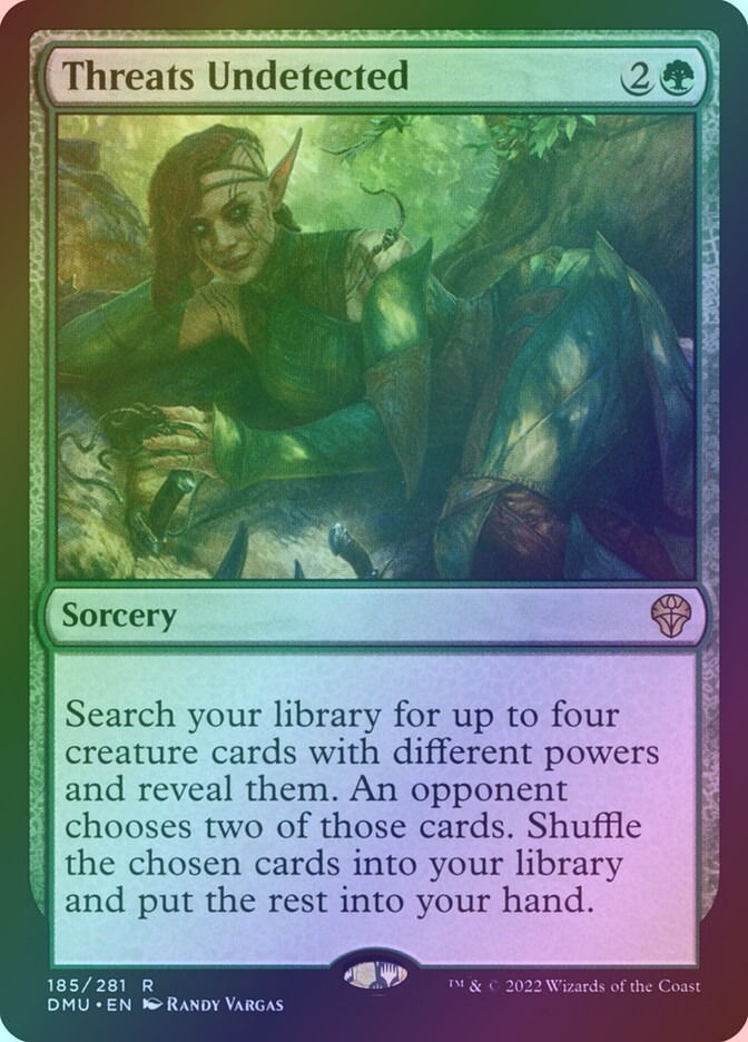 Threats Undetected (DMU) (185) / Foil