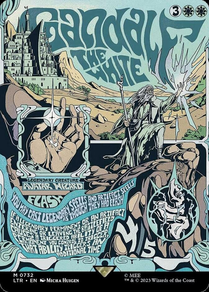 Gandalf the White (LTR) (732) / Borderless