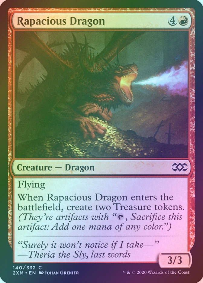 Rapacious Dragon (2XM) (140) / Foil