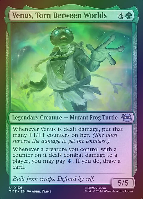 Venus, Torn Between Worlds (TMT) (136) / Foil | MTG Wolf México