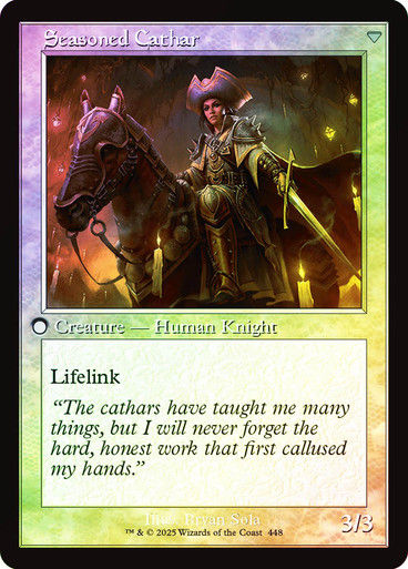 Ambitious Farmhand // Seasoned Cathar (INR) (448) / Foil Retro — cara 2 de 2