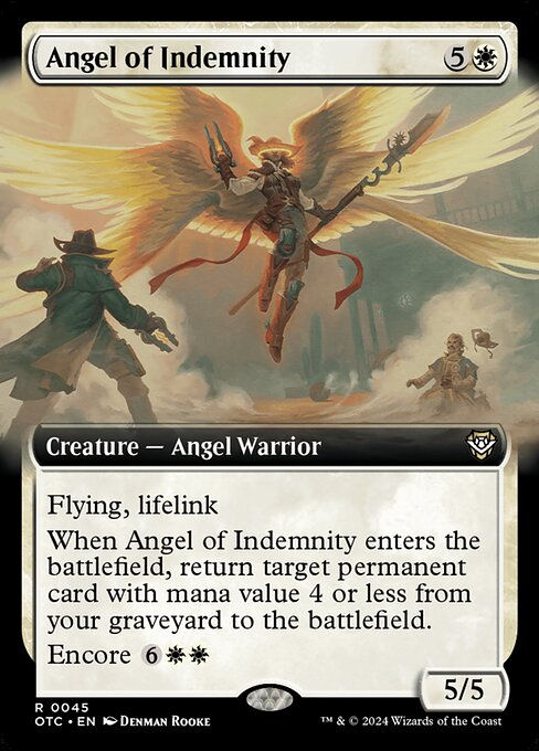 Angel of Indemnity (otc) (45) / Extended Art