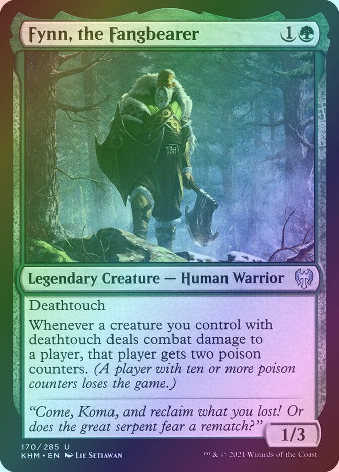 Fynn, the Fangbearer (KHM) (170) / Foil