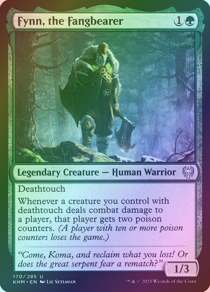 Fynn, the Fangbearer (KHM) (170) / Foil