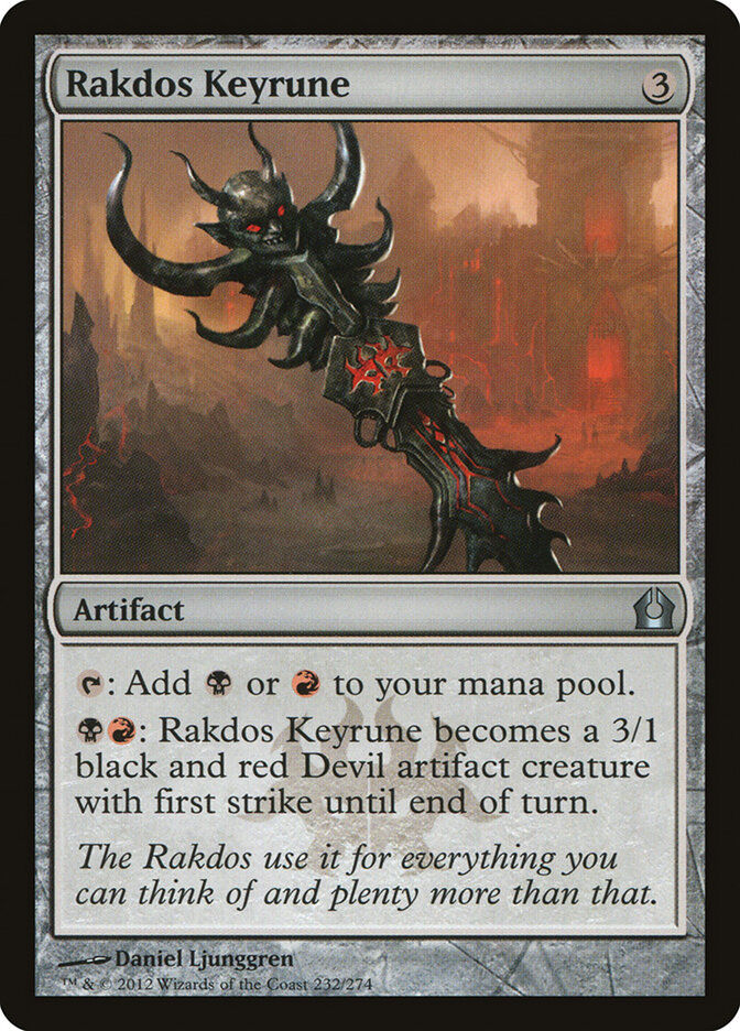 Rakdos Keyrune (RTR) (232)