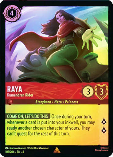 Raya - Kumandran Rider (LOR_AZU) / Foil