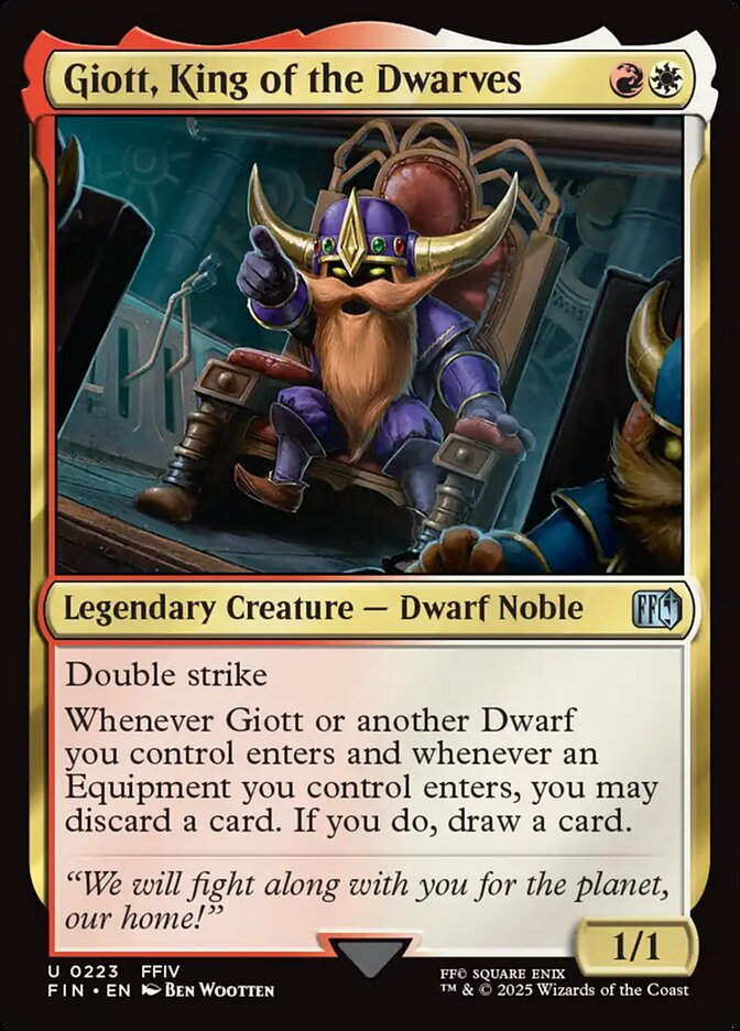 Giott, King of the Dwarves (FIN) (223)