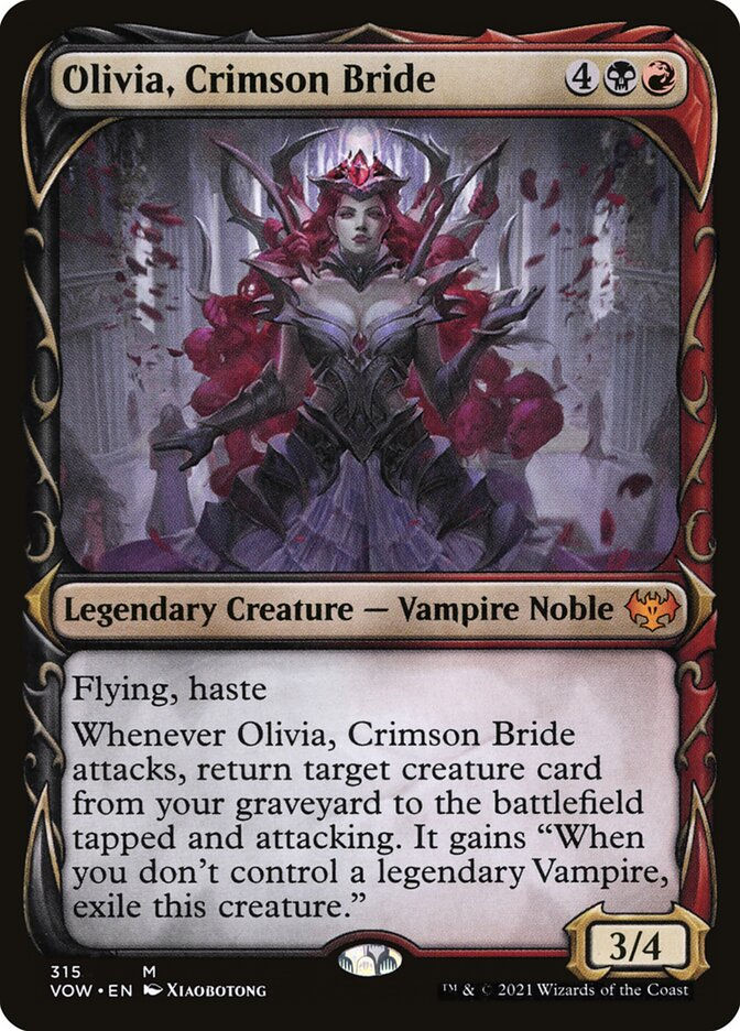 Olivia, Crimson Bride (VOW) (315) / Showcase