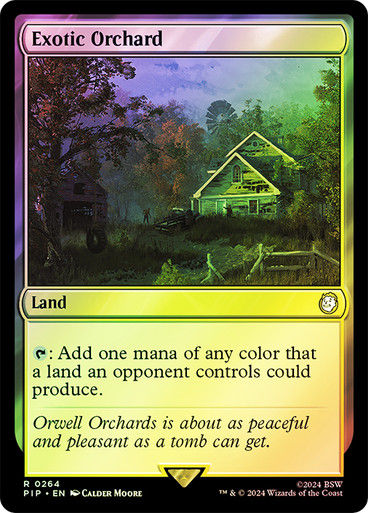 Exotic Orchard (pip) (264) / Foil
