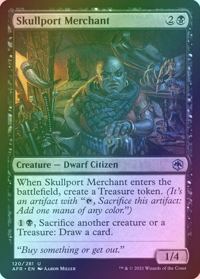 Skullport Merchant (AFR) (120) / Foil