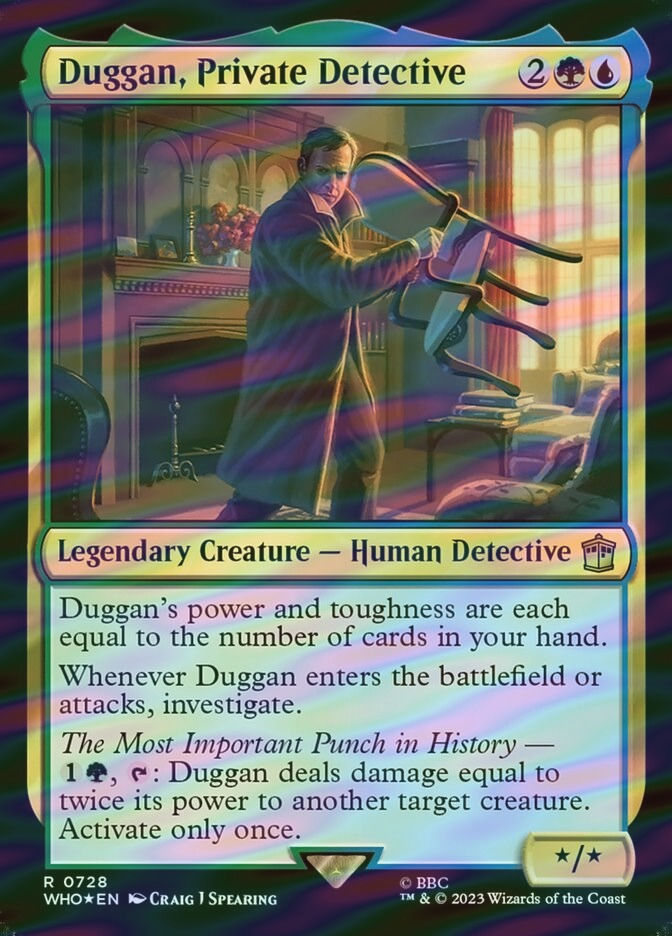 Duggan, Private Detective (WHO) (728) / Surge Foil