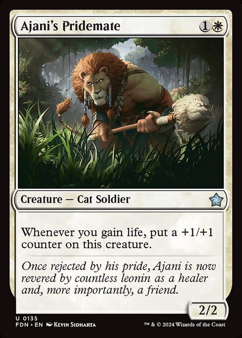 Ajani's Pridemate (FDN) (135)