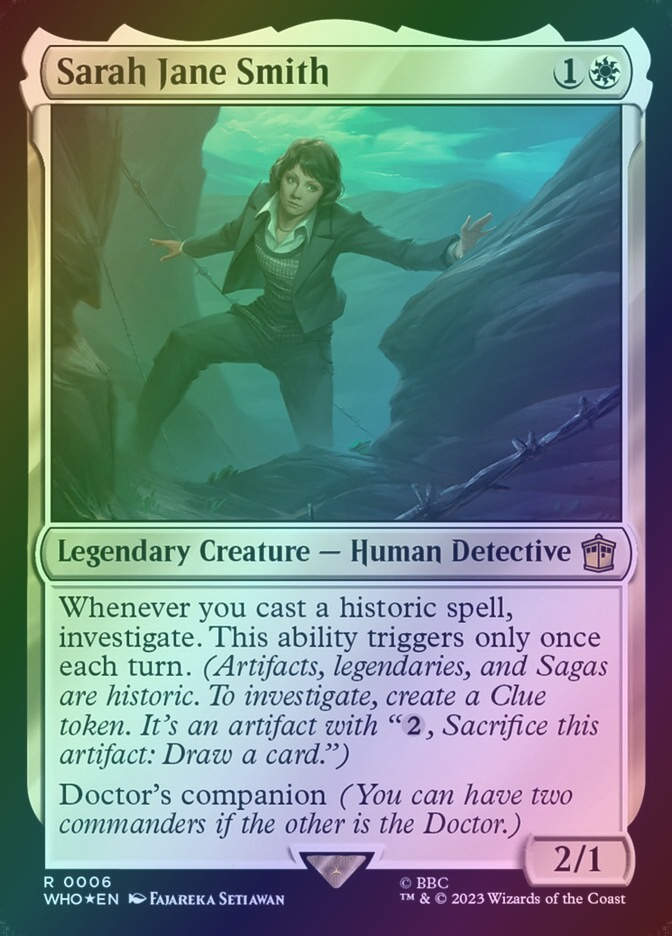 Sarah Jane Smith (WHO) (6) / Foil