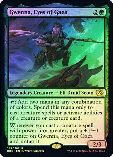 Gwenna, Eyes of Gaea (BRO) / Foil