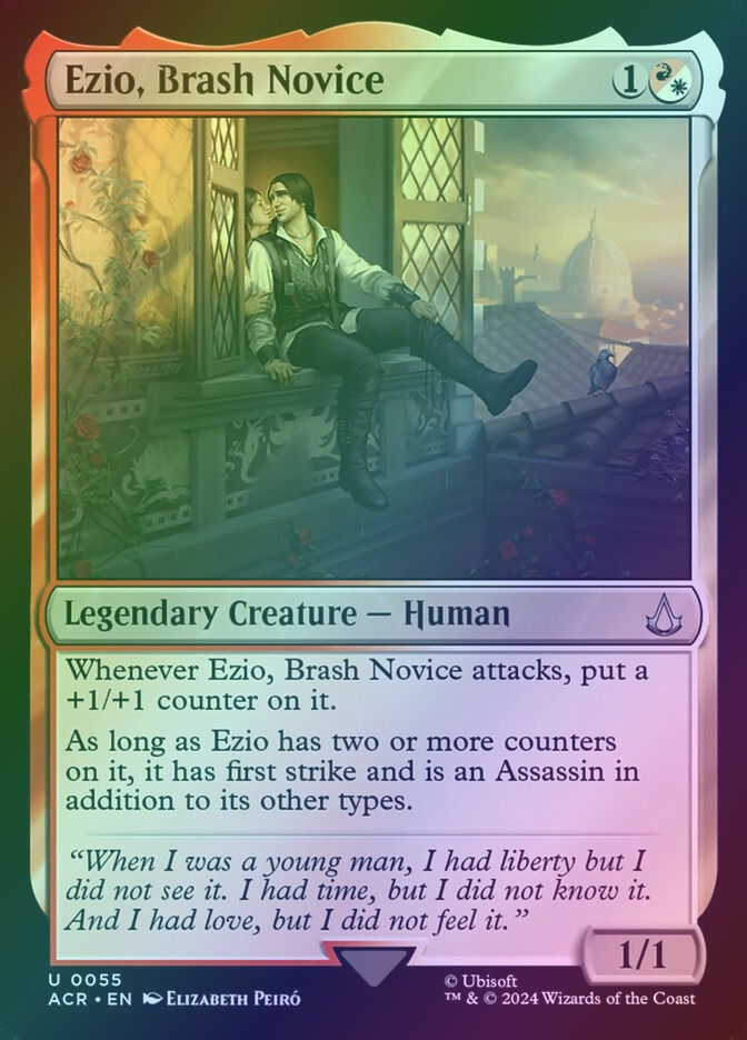 Ezio, Brash Novice (ACR) (55) / Foil