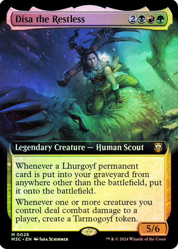 Disa the Restless (m3c) (28) / Extended Art Foil