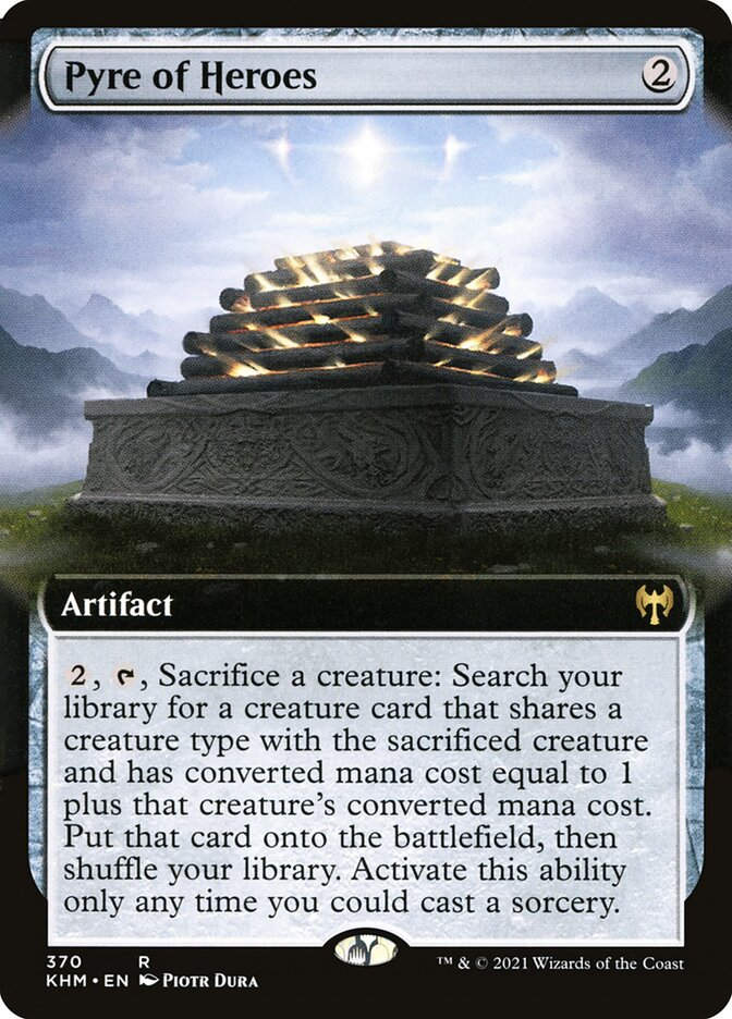 Pyre of Heroes (KHM) (370) / Extended Art