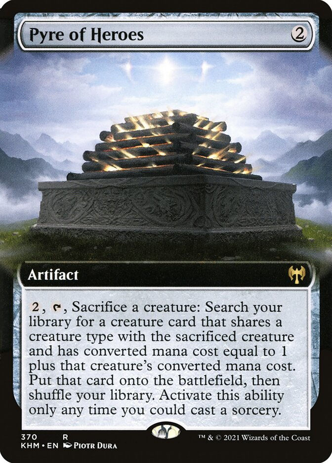 Pyre of Heroes (KHM) (370) / Extended Art
