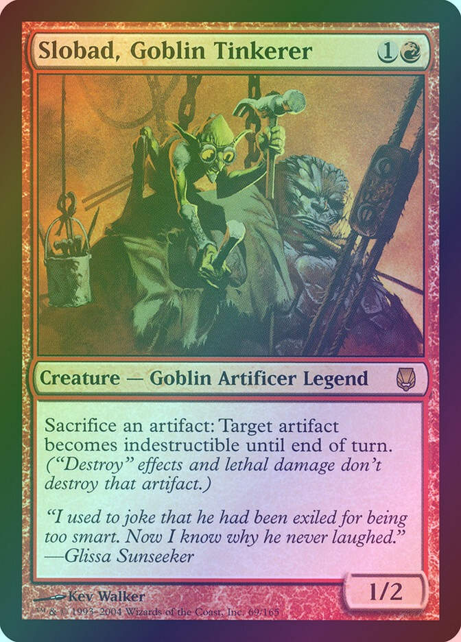 Slobad, Goblin Tinkerer (DST) (69) / Foil