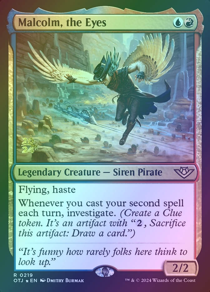 Malcolm, the Eyes (POTJ) (219s) / Foil
