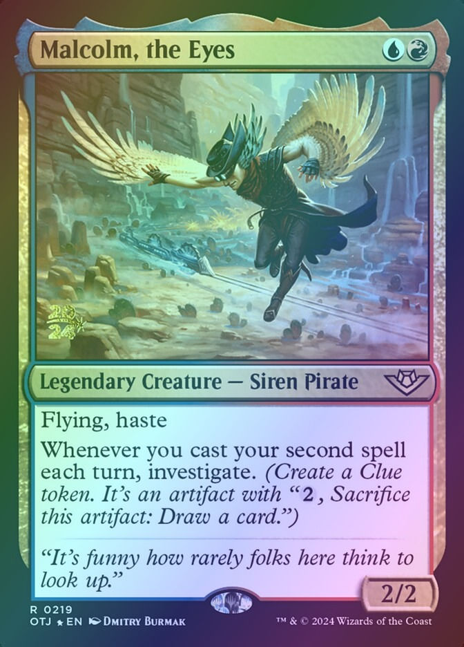 Malcolm, the Eyes (POTJ) (219s) / Foil