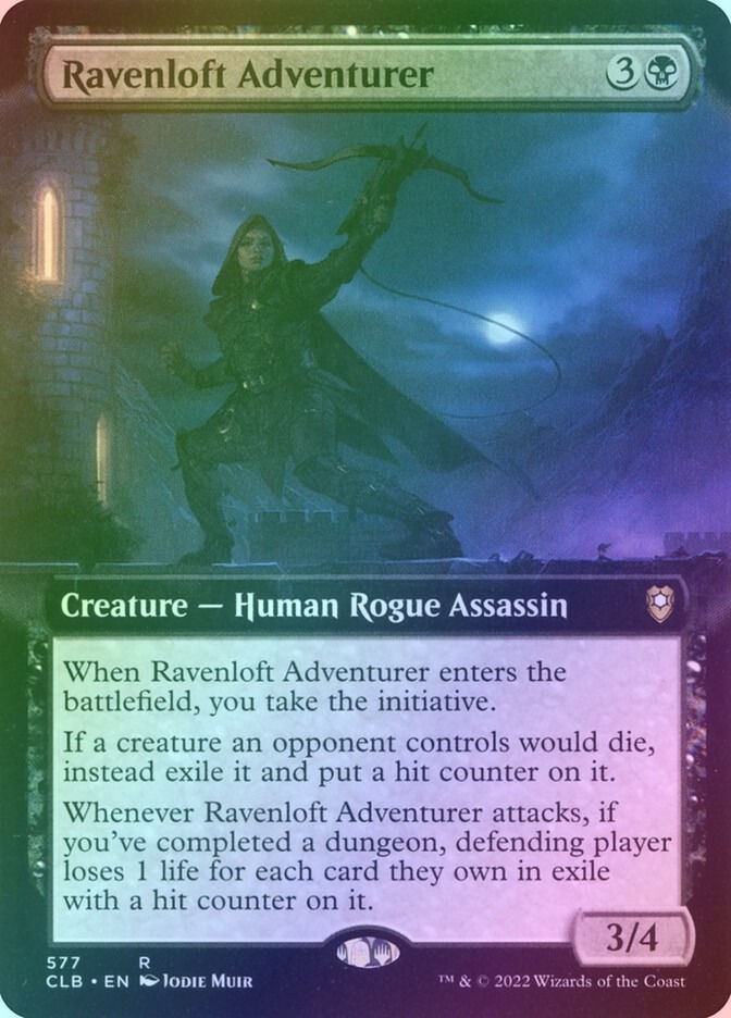 Ravenloft Adventurer (CLB) (577) / Extended Art / Foil
